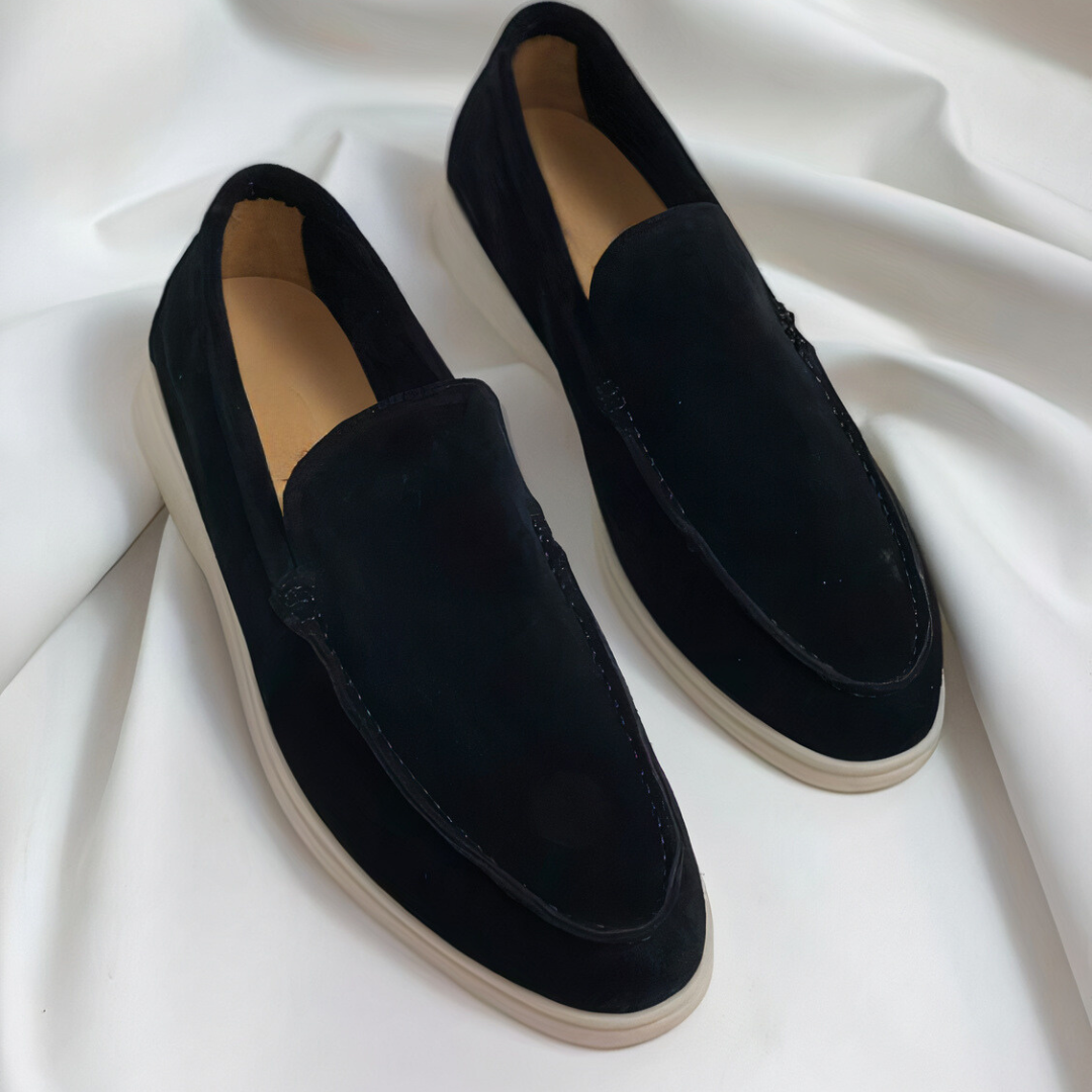 Lugane - Herrenloafers aus Vintage-Leder