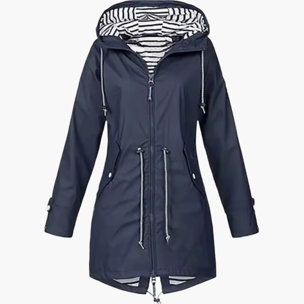 Lugane - Damen Übergangsjacke mit Kapuze und zeitgemäßem Design