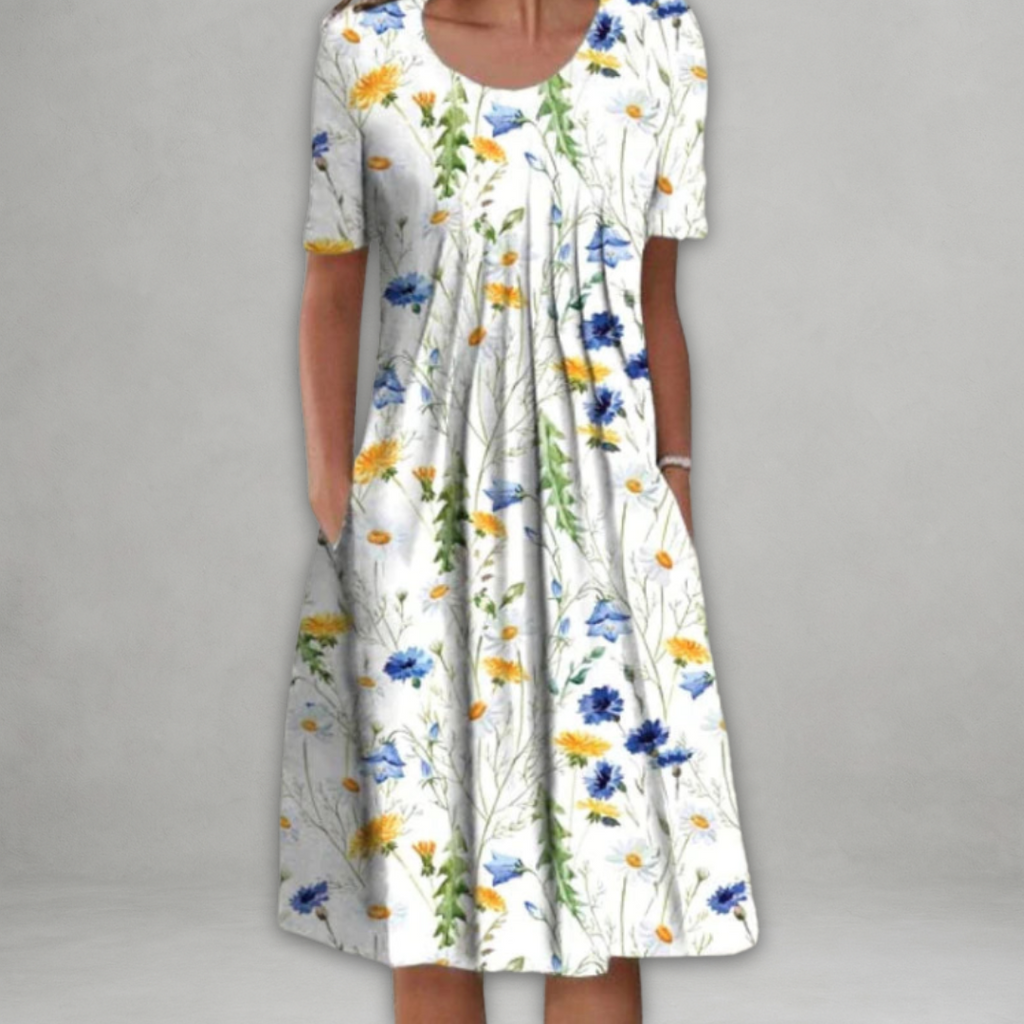 Lugane – Buntes Damenkleid