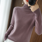 Lugane - Eleganter Damen-Rollkragenpullover