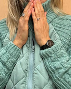 Lugane - Strick-Fleece Jacke