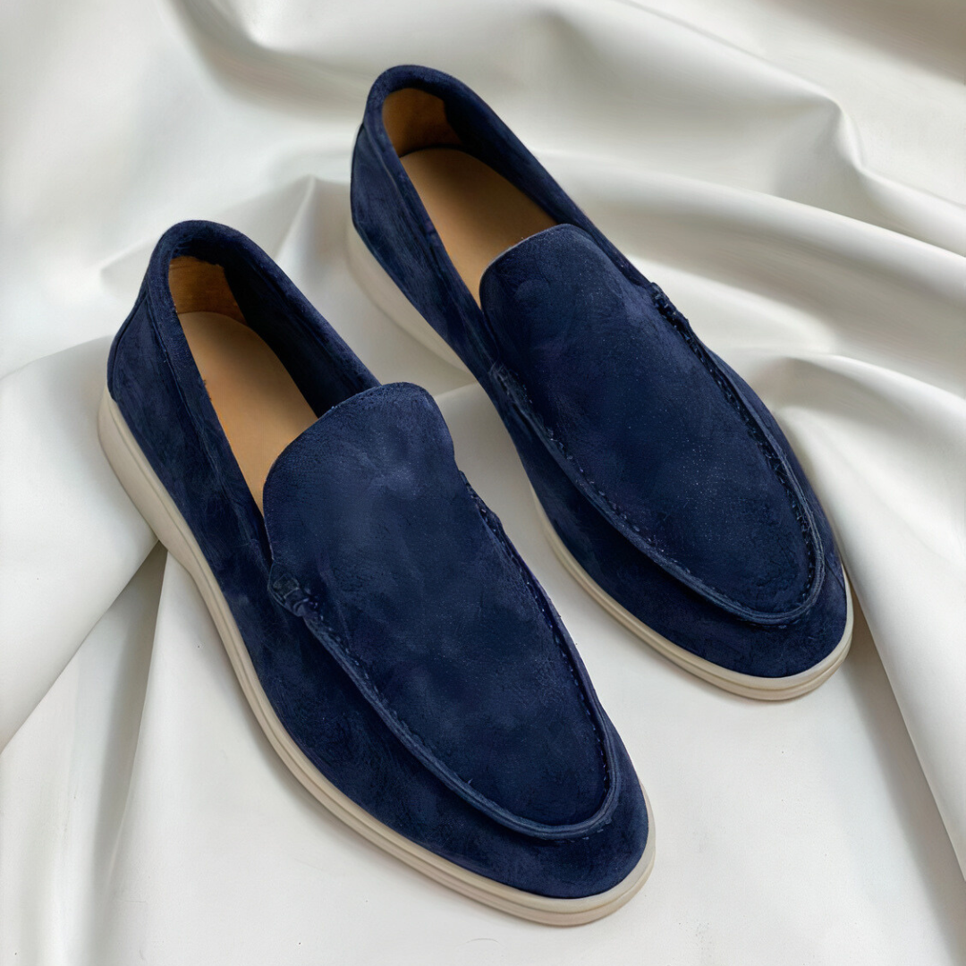 Lugane - Herrenloafers aus Vintage-Leder