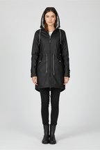 Lugane - Damen Übergangsjacke mit Kapuze und zeitgemäßem Design