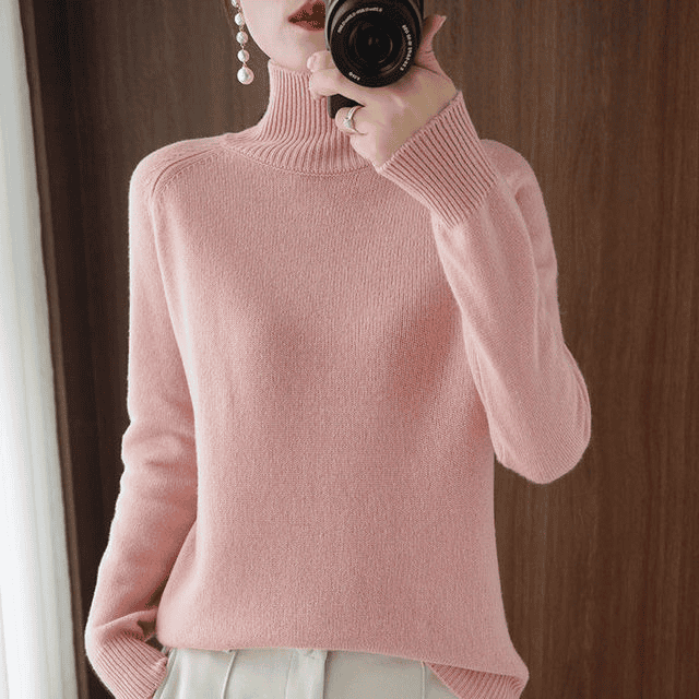 Lugane - Eleganter Damen-Rollkragenpullover