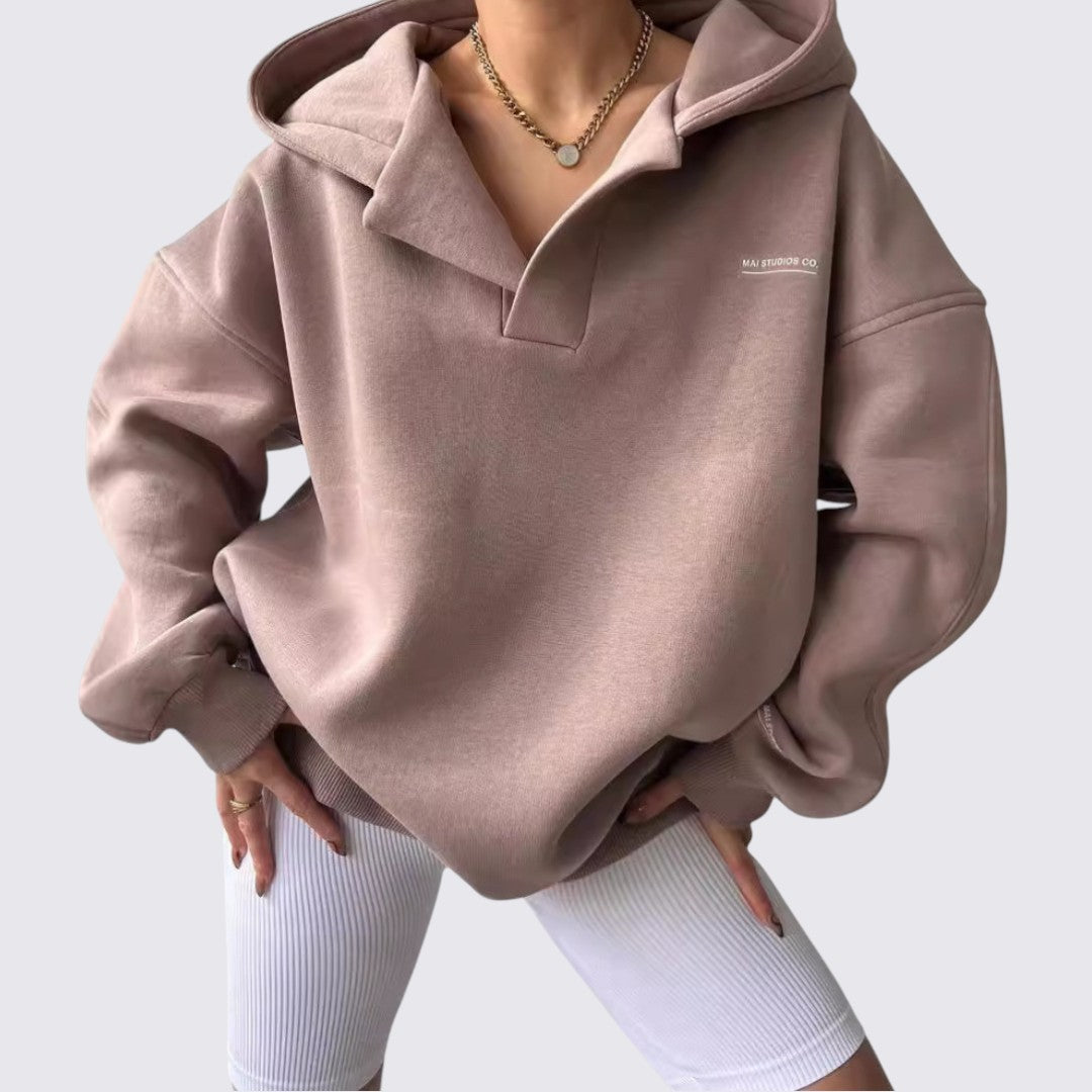 Lugane - Frauen Kapuzenhoodie - Oversize Schnitt - Bequeme Passform