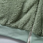 Lugane - Damen Kapuzen-Teddyjacke mit Reißverschluss – Bequemer Schnitt