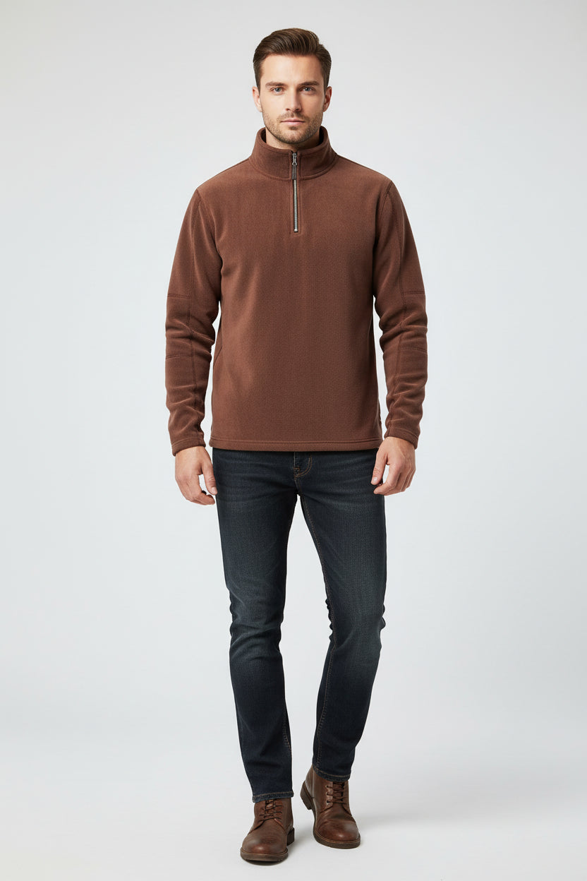 Lugane - Herren Fleece-Pullover
