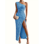 Lugane – Schulterkleid mit Glitzerdetail