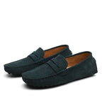 Lugane -  Italienische Herren Wildleder Loafer – Casual Mode für Herren