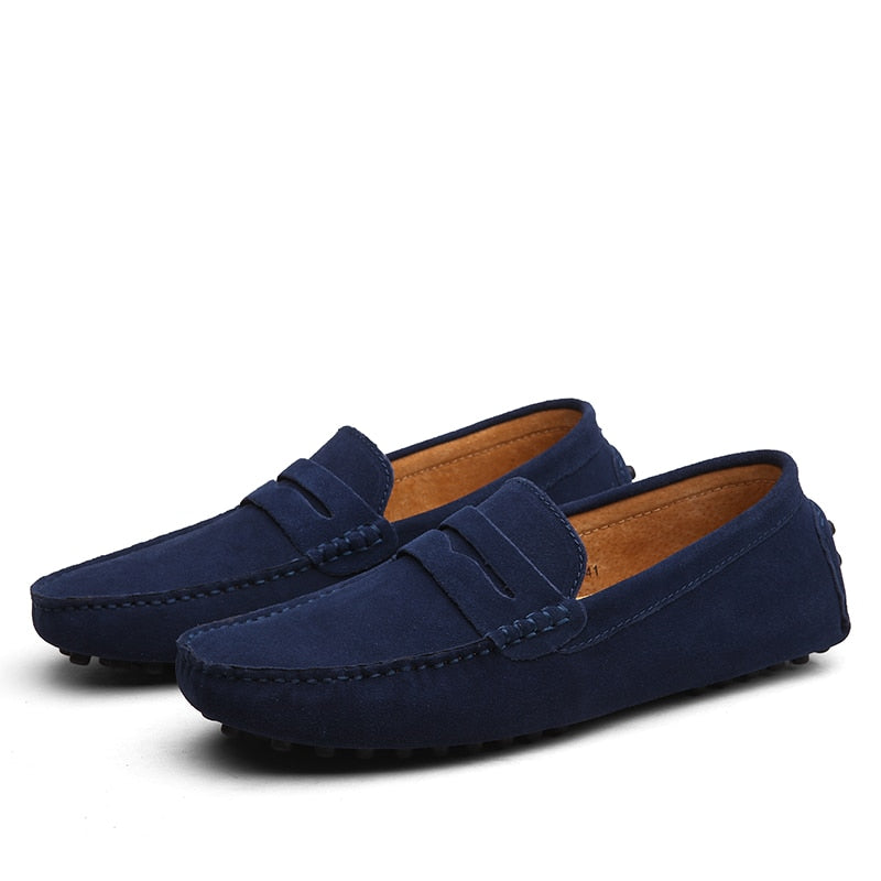 Lugane -  Italienische Herren Wildleder Loafer – Casual Mode für Herren
