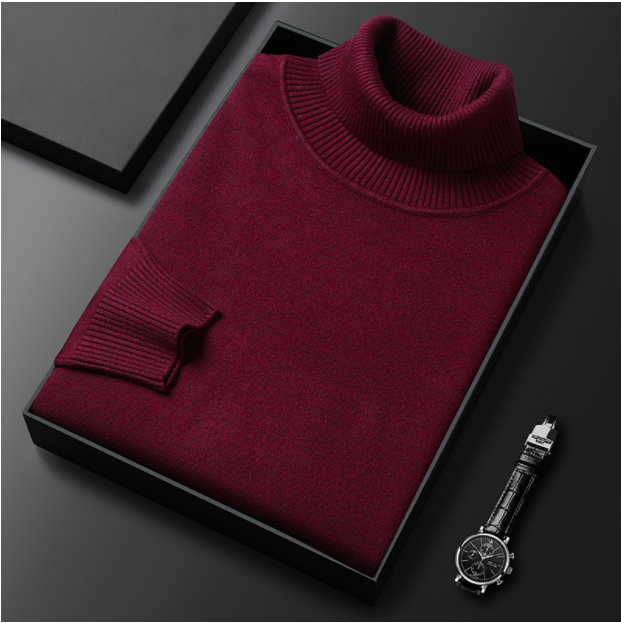 Lugane - Eleganter Herren Rollkragenpullover