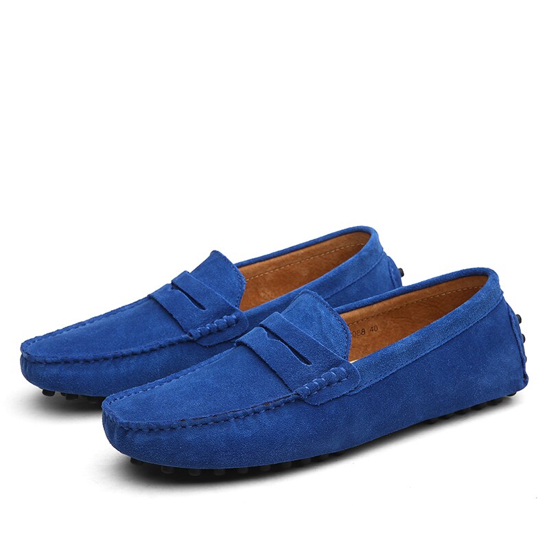 Lugane -  Italienische Herren Wildleder Loafer – Casual Mode für Herren