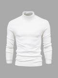 Lugane - Herren Langarm-Rollkragenpullover im zeitlosen Design