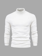 Lugane - Herren Langarm-Rollkragenpullover im zeitlosen Design