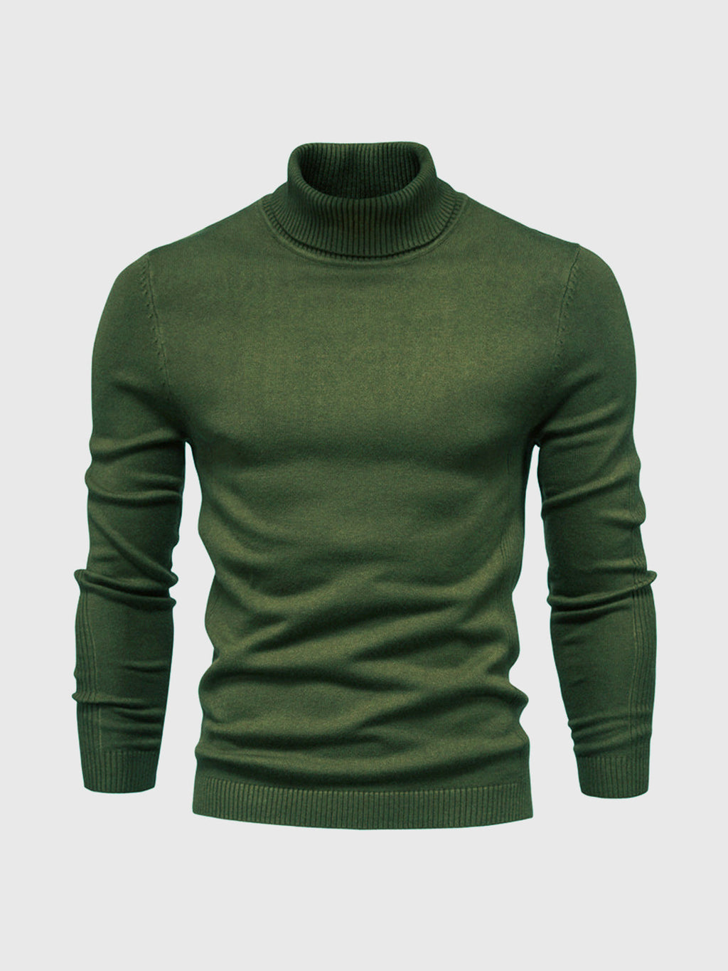 Lugane - Herren Langarm-Rollkragenpullover im zeitlosen Design