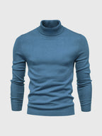 Lugane - Herren Langarm-Rollkragenpullover im zeitlosen Design