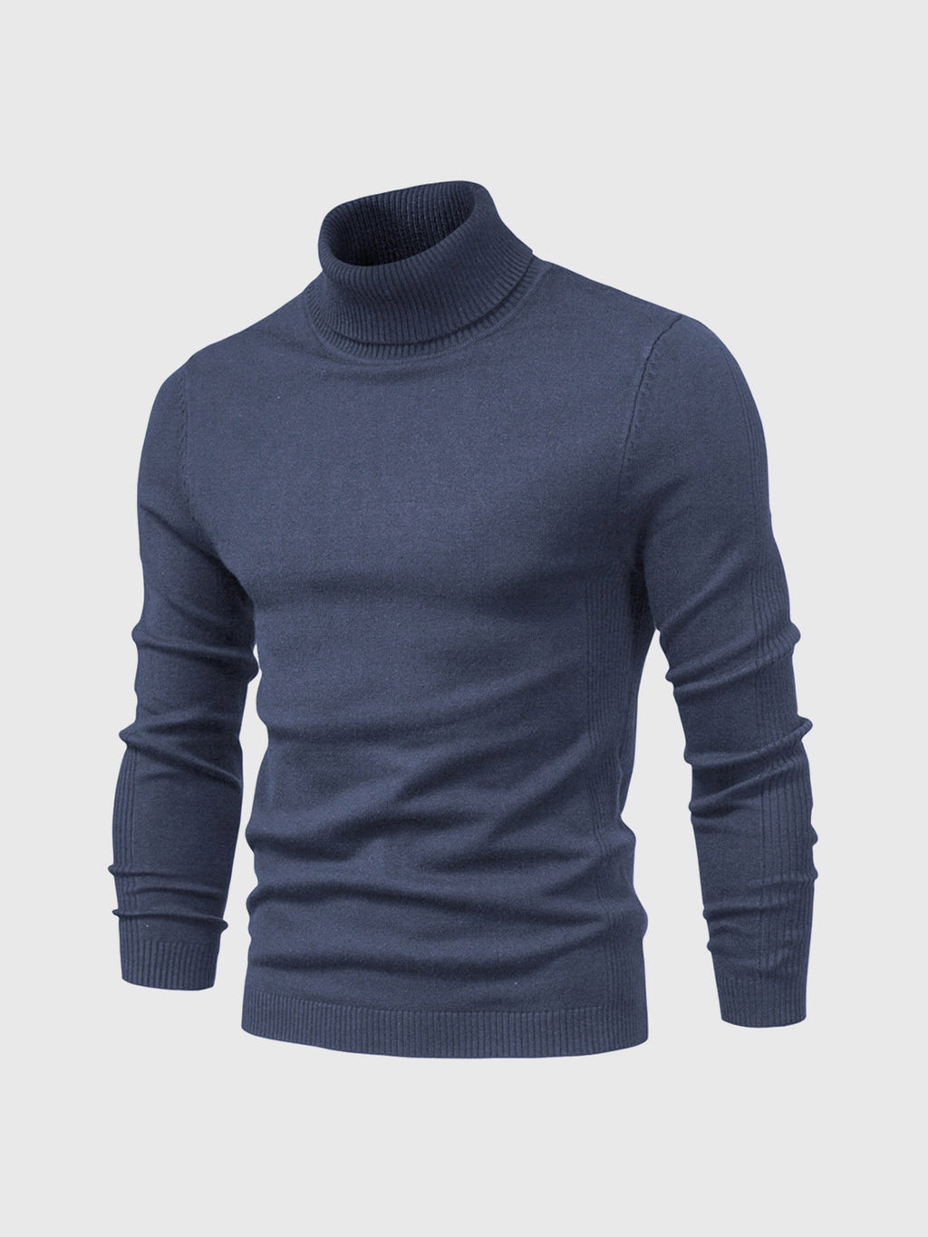 Lugane - Herren Langarm-Rollkragenpullover im zeitlosen Design