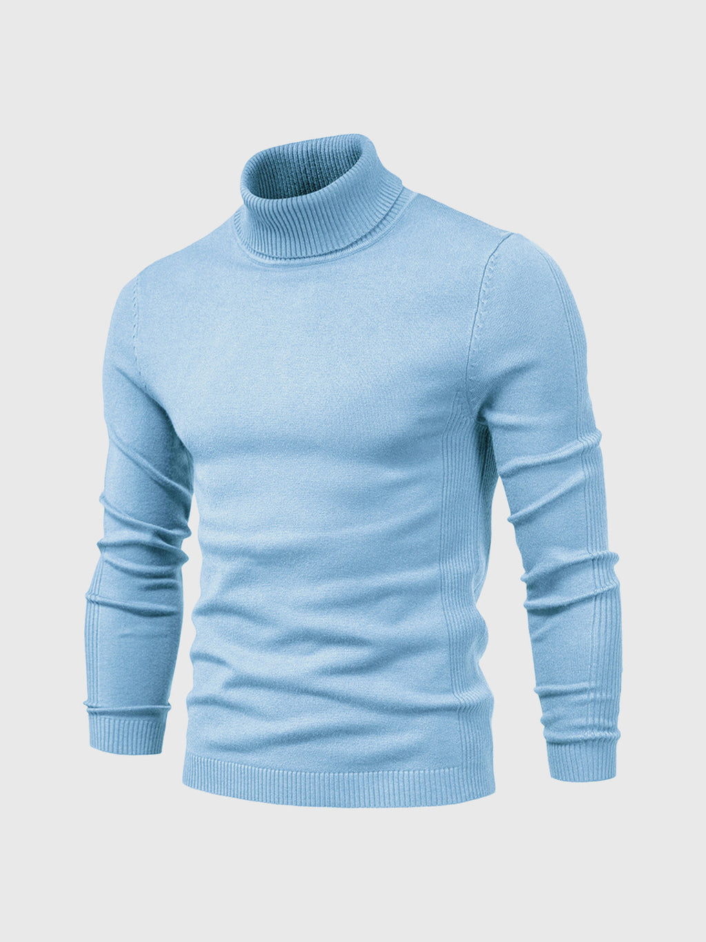 Lugane - Herren Langarm-Rollkragenpullover im zeitlosen Design