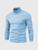 Lugane - Herren Langarm-Rollkragenpullover im zeitlosen Design