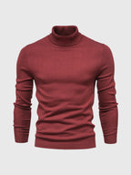 Lugane - Herren Langarm-Rollkragenpullover im zeitlosen Design