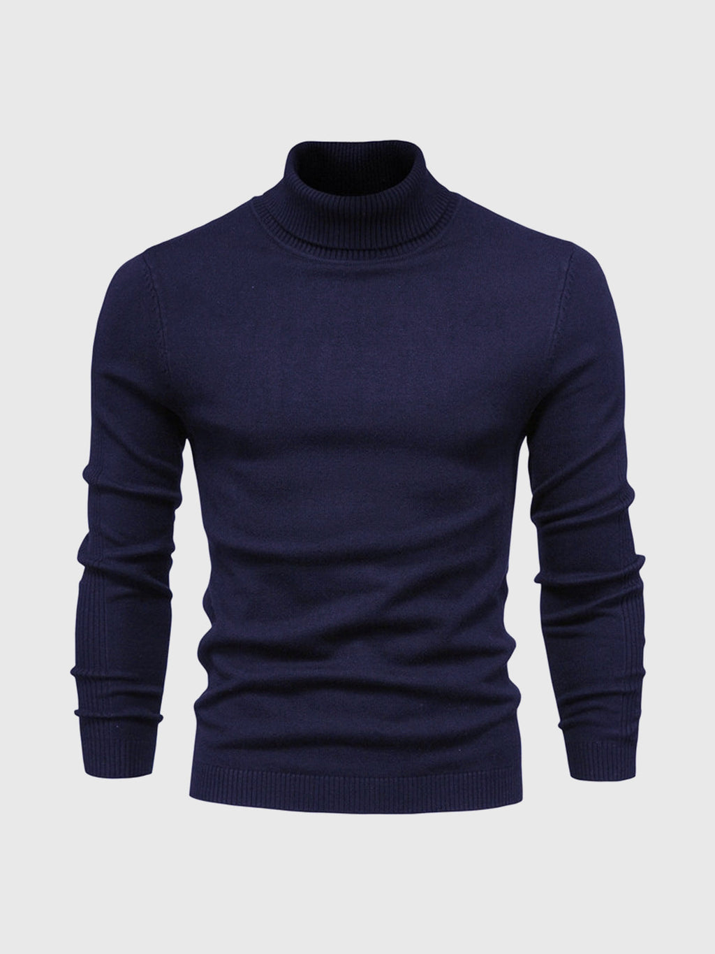 Lugane - Herren Langarm-Rollkragenpullover im zeitlosen Design