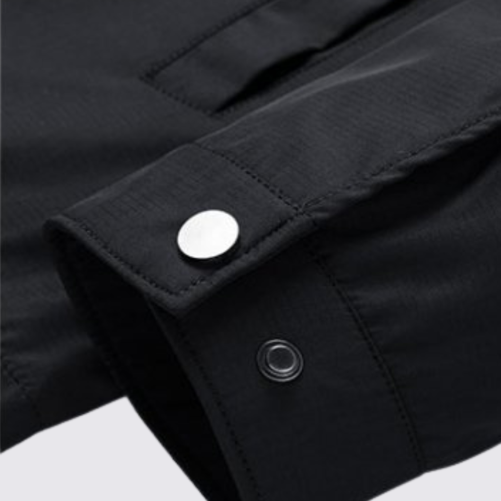 Lugane - Herren Übergangsjacke mit Reißverschluss und Karofutter