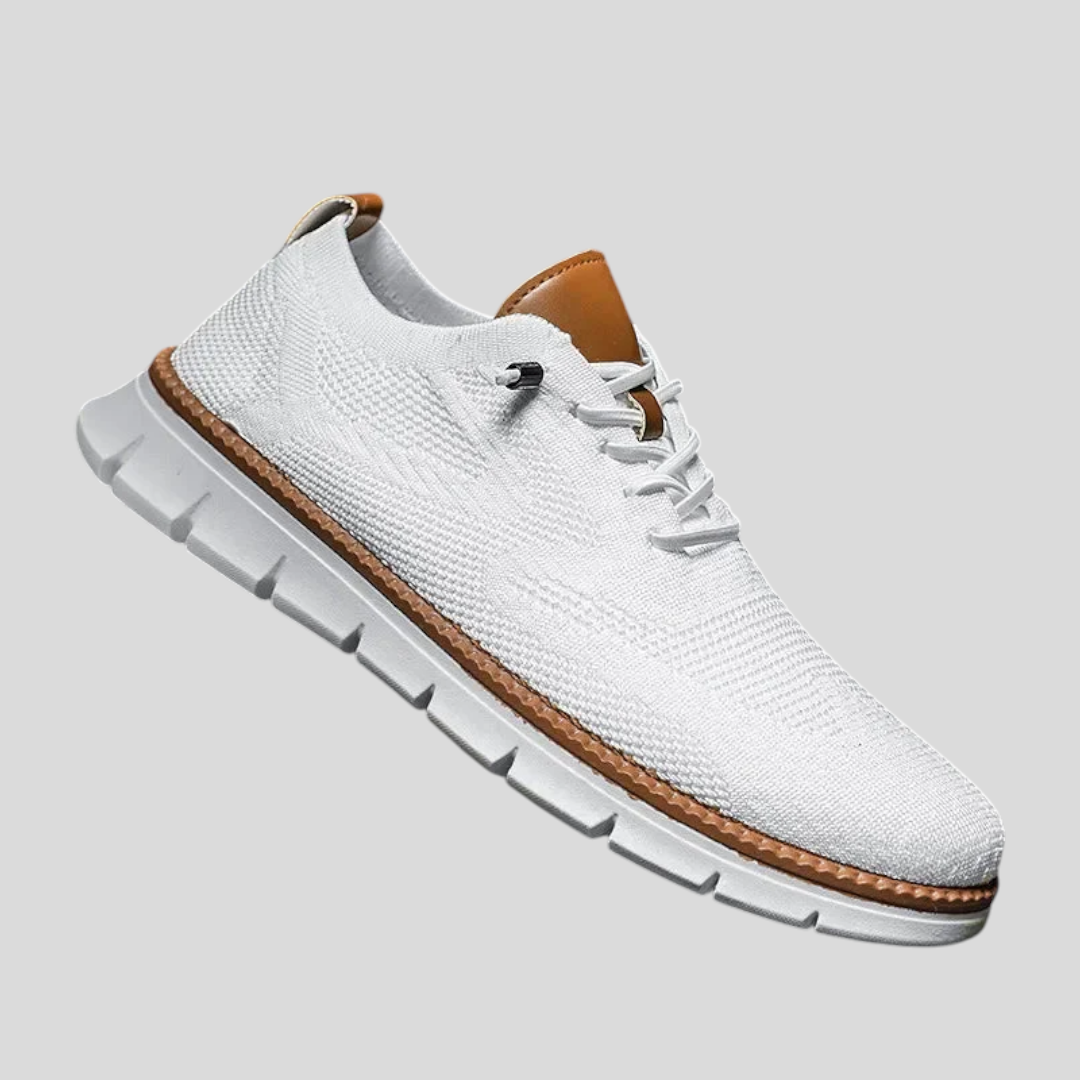 Lugane - Herren Plateau-Sneaker - Moderner Schnürschuh mit Frontschnürung