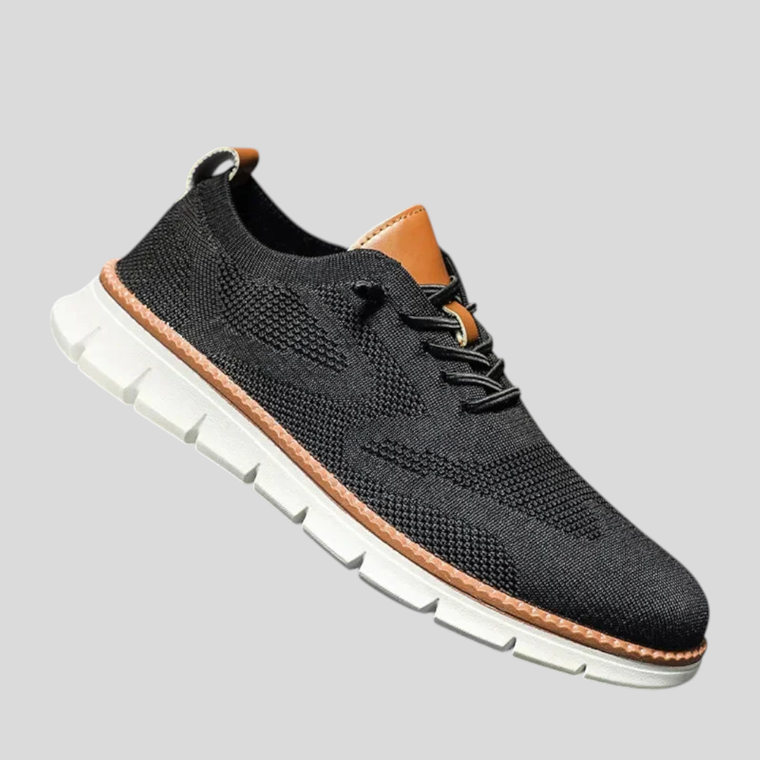 Lugane - Herren Plateau-Sneaker - Moderner Schnürschuh mit Frontschnürung