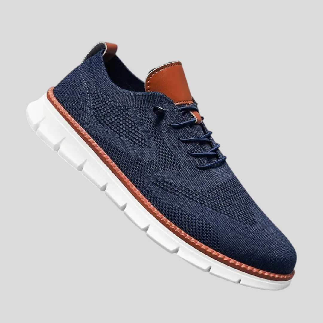 Lugane - Herren Plateau-Sneaker - Moderner Schnürschuh mit Frontschnürung