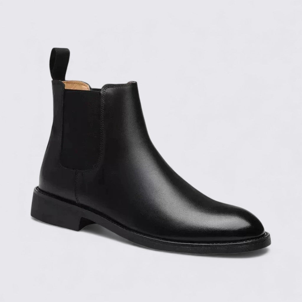 Lugane - Herren Chelsea Stiefeletten mit Stretch-Einsatz und Zuglasche