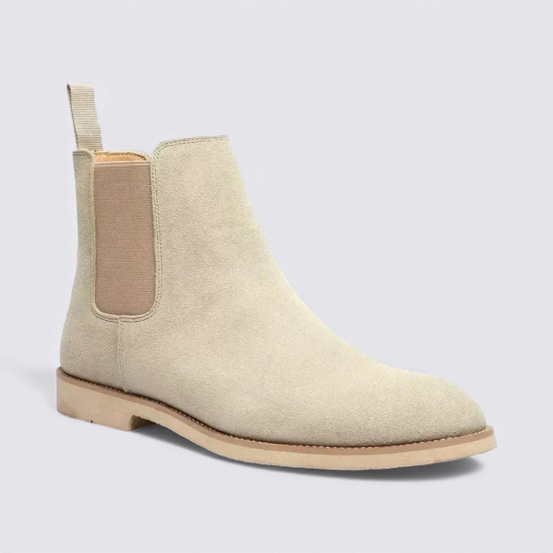 Lugane - Herren Chelsea Stiefeletten mit Stretch-Einsatz und Zuglasche