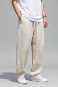 Lugane - Bequeme Herren Leinenhose im Baggy-Stil