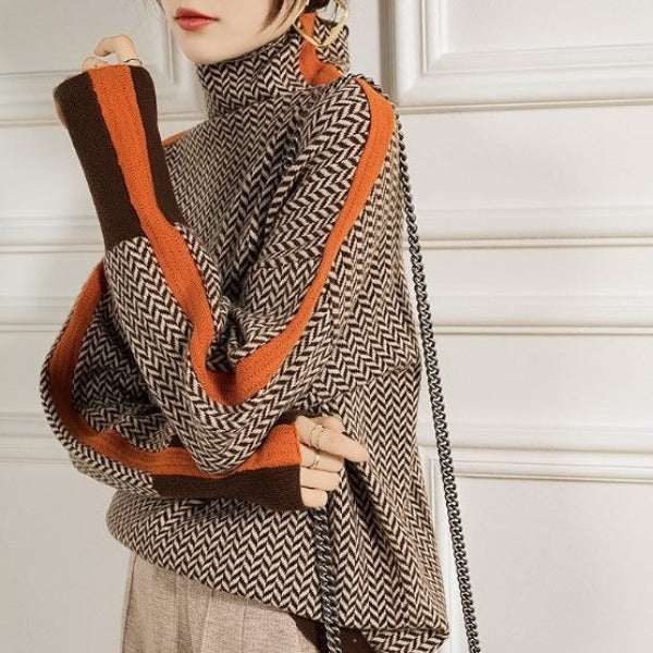 Lugane - Gestreifter Damenpullover