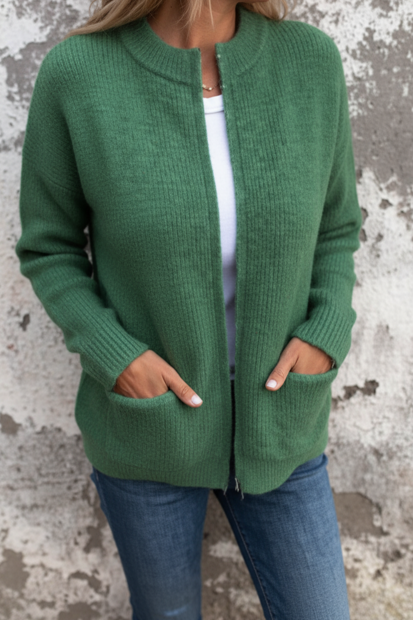 Lugane - Softshell Damenjacke mit Reißverschluss