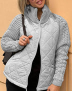 Lugane - Strick-Fleece Jacke