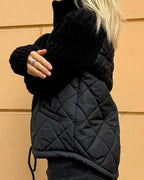 Lugane - Strick-Fleece Jacke