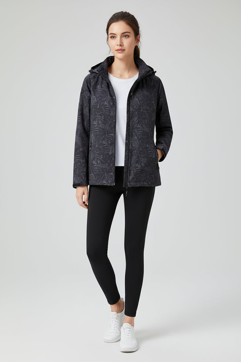 Lugane - Wasser- und windfeste Kapuzenjacke