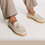 Lugane - Herren Klassische Wildleder-Loafer