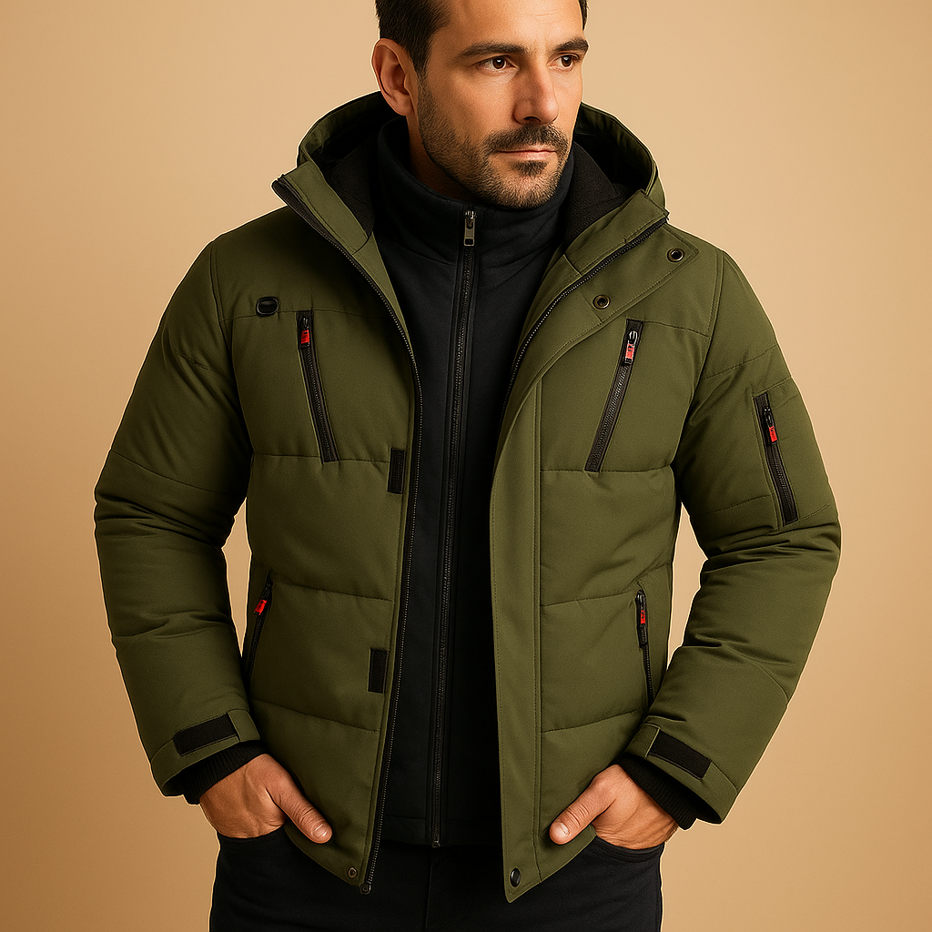 Lugane - Wasserdichte Herren Winterjacke